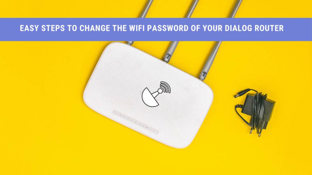 dialog router password change