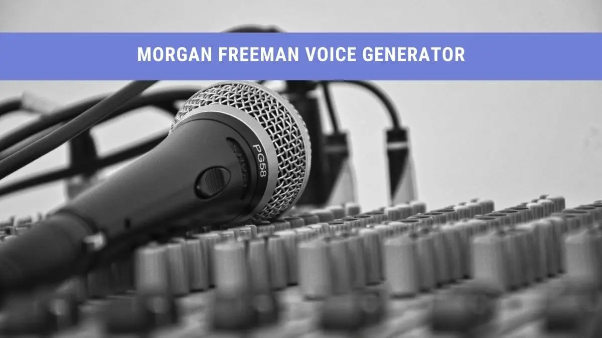 ingen forbindelse cigaret Assassin Try this Morgan Freeman Voice Generator