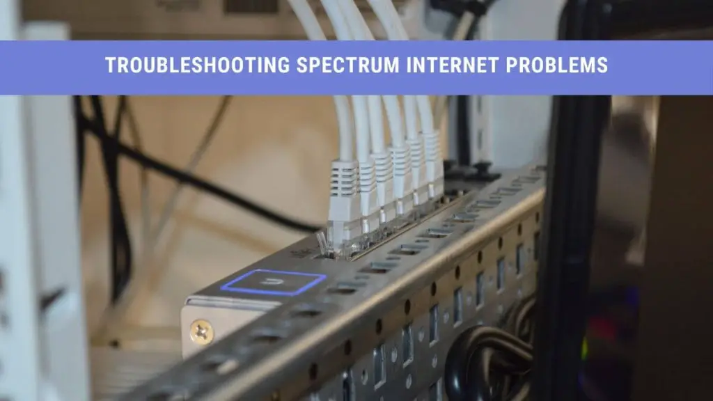 spectrum internet keeps cutting out