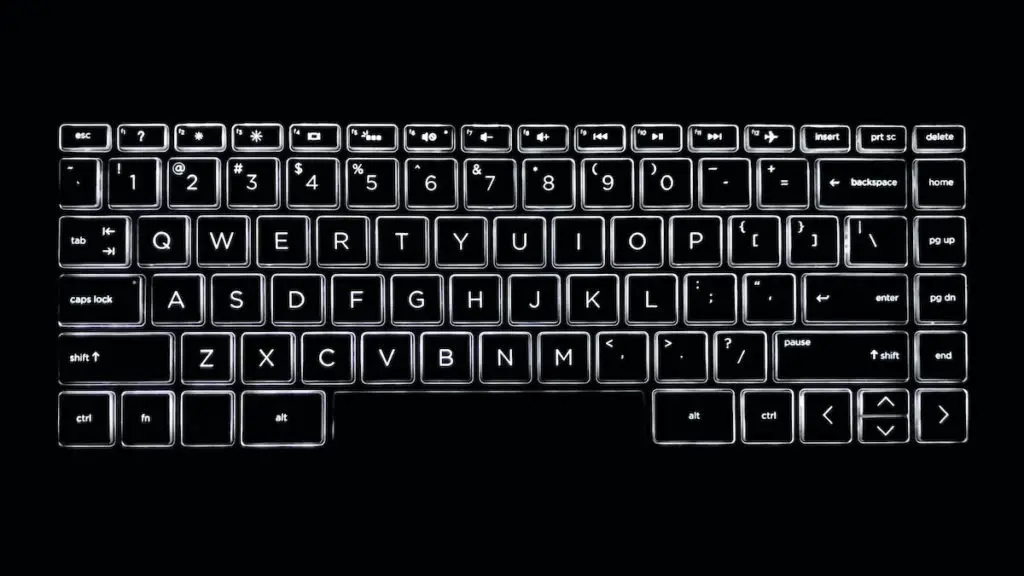 how to backlight a laptop keyboard